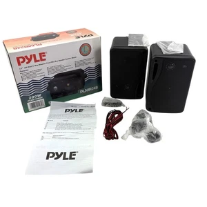 Altavoces de audio marino de 3 vías Pyle PLMR24 3,5" 200 W resistentes a la intemperie para exteriores (paquete de 2) - Imagen 1 de 19