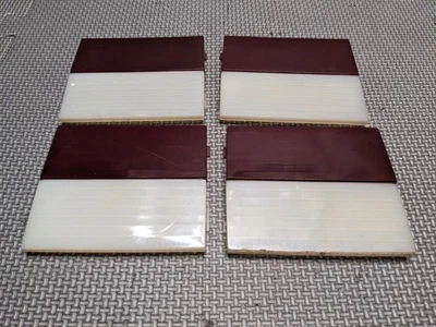 SET OF 4 1977-1979 Oldsmobile 98 Buick Electra Door Light Lamps Lens FULL SET - Image 1 of 4