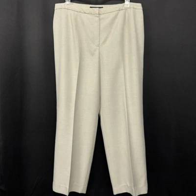 Le костюм женщин 18 Вт серо-коричневый полностью с подкладкой платье брюки прямой ноги - Изображение 1 из 4