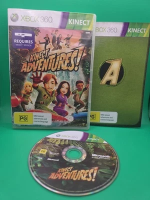 Kinect Adventures! - Xbox 360 - PAL - Complete W Manual - Image 1 of 3