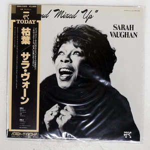 SARAH VAUGHAN CRAZY AND MIXED UP PABLO 28MJ3202 Japan OBI VINYL LP - Picture 1 of 1