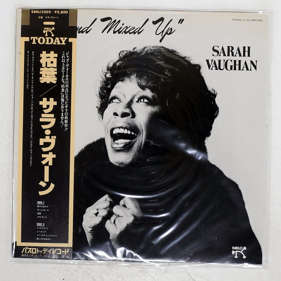 SARAH VAUGHAN CRAZY AND MIXED UP PABLO 28MJ3202 Japan OBI VINYL LP - Image 1 of 1