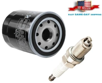 For Polaris Sportsman 500 4x4 / 6x6 / HO Spark Plug Oil Filter 1996 1997-2014 - Image 1 of 4