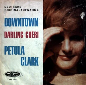 Petula Clark - Downtown / Darling Chèri 7" (VG/VG-) ´ - Picture 1 of 1