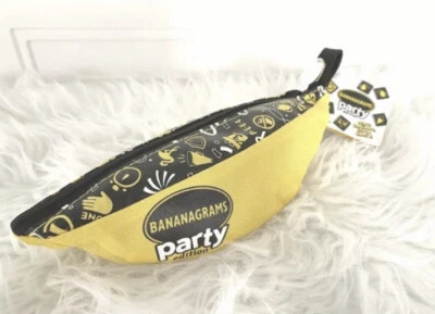 NEW Bananagrams Party Edition Ages 10+ Fun Crossword Word Game 2 to 8 Players - Image 1 of 4