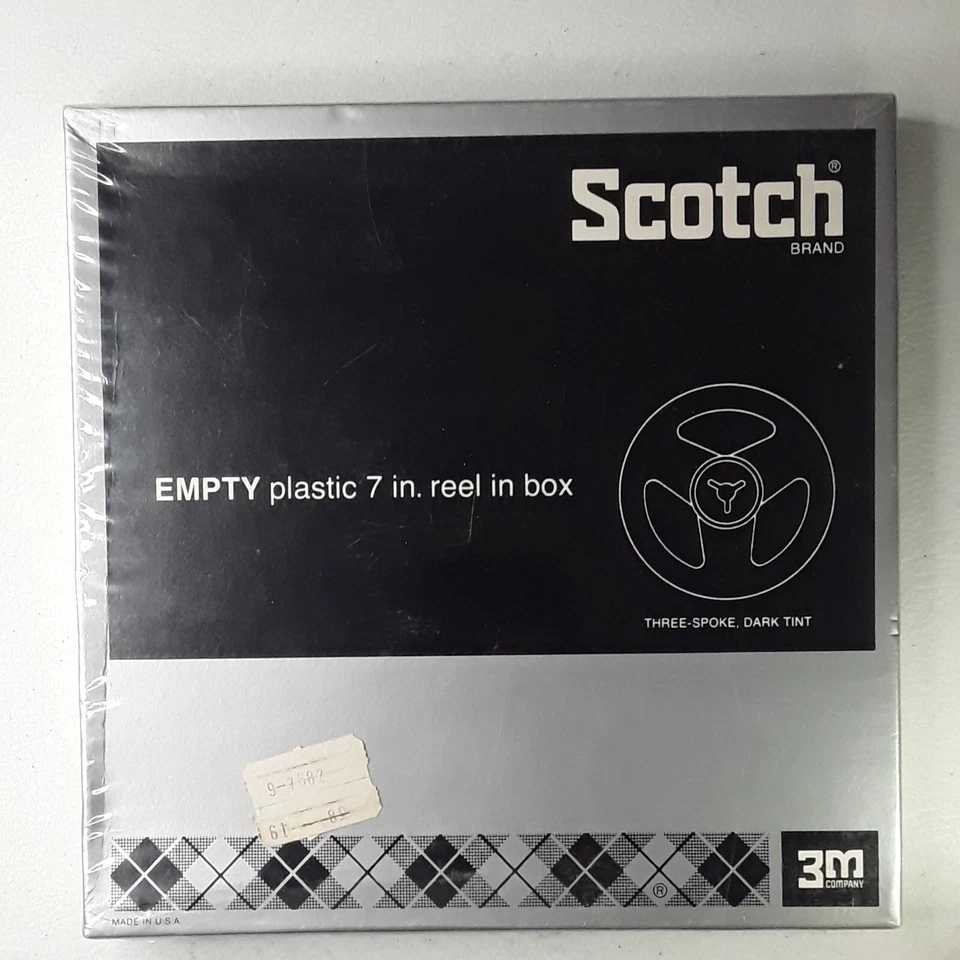 3M Scotch Empty 7" Reel RB-1/4-7 NOS