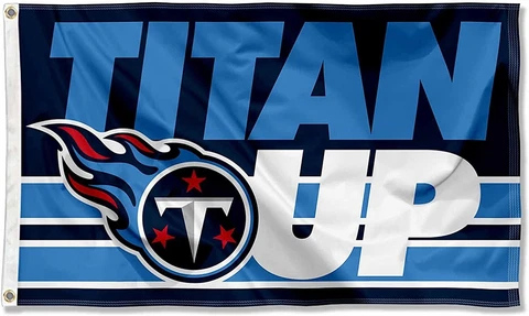 Tennessee Titans FLAG/BANNER 3'X5' NFL BANNER: Fast Shipping Cover