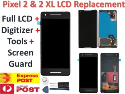 LCD Display Touch Screen Digitizer Assembly Replacement for Google Pixel 2 &2 XL - Image 1 of 4