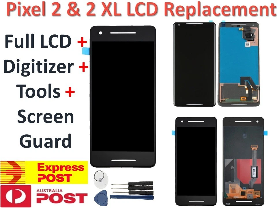 LCD Display Touch Screen Digitizer Assembly Replacement for Google Pixel 2 &2 XL - Image 1 of 4