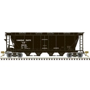 Atlas 20007165 HO Scale Slab Side Covered Hopper Canadian Pacific #381116 - Picture 1 of 1