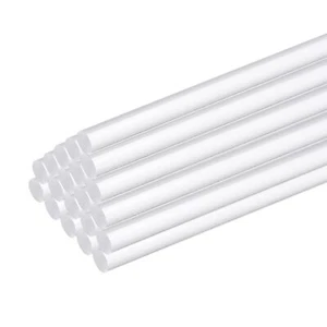 20 Pcs Acrylic Round Rods 1/8" x 12" Clear Dowel Rods Sticks for Model Making... - Picture 1 of 5