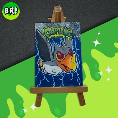 Crypt Kins Thunderbird Sketch Card - Series 1 - Official Trading Card - Image 1 of 3
