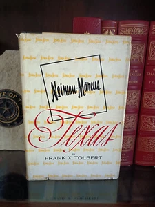 HTF_Neiman-Marcus, Texas_Frank X. Tolbert_HCDJ_1st Edition_1953_Very Good - Picture 1 of 13