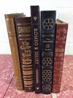 5 Of Easton Press Collector's Edition Romeo & Juliet Leather Books Lots
