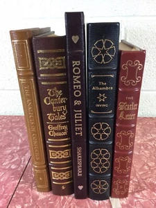 5 von Easton Press Sammlerausgabe Romeo & Julia Leder Bücher Menge - Bild 1 von 11