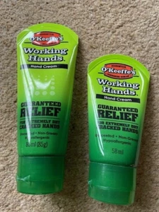 O'Keefe's Working Hands Hand Cream x 2 (80ml or 58ml)