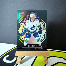 2022-23 Upper Deck Allure Conor Garland #47 Black Rainbow Vancouver Canucks