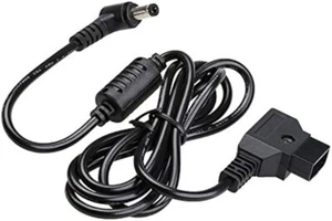 Moman Power D-Tap to 12V DC 2.5 Right Angle Cable for DSLR Rig BlackMagic Camera - Picture 1 of 5