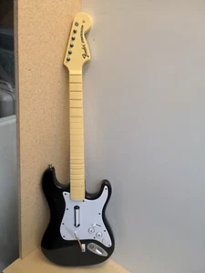 Guitar Hero Wii RockBand Harmonix Fender Stratocaster Model 19091- No Dongle ~ - Picture 1 of 6