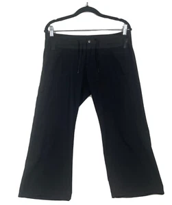 Patagonia All-Out Size 8 Women's Black Cargo Capri Outdoor Hiking Pants - Picture 1 of 7