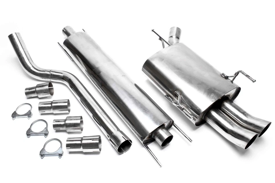 Ta Technix TG A Sistema Di Scarico IN Acciaio Inox + ABE per Opel Corsa C - Immagine 1 di 1