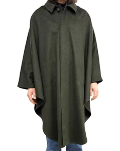 Unisex STEINBOCK TYROL HIMALAYA LODEN Lana Capa Larga Abrigo Chaqueta Talla Libre - Imagen 1 de 12