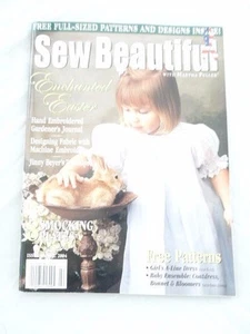 Martha Pullen Sew Beautiful Magazine Jan Feb 2004 Patterns Included Heirloom 92 - Picture 1 of 1