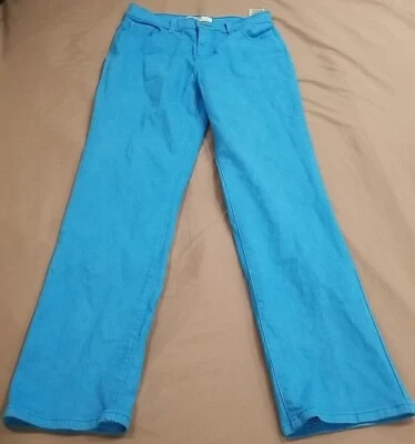 Jeans LEVI'S 512 para mujer 10M perfectamente adelgazantes pierna recta azul denim elástico Foto 1 de 4