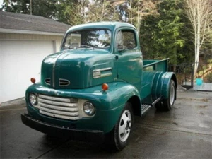 48 49 50 51 52 Ford Mercury Truck SHOWCARS Cab Over Engine Left Side Skirt FM44 - Foto 1 di 3
