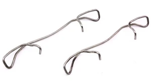 Brake Pad Clips Front Caliper 98-05 VW Passat B5 Audi A4 A6 - Genuine - Picture 1 of 2