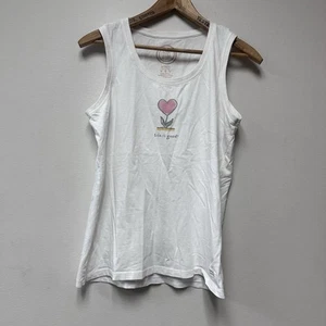 Life Is Good Damen Medium M Semi Fitted Tank Top ärmelloses Shirt - Bild 1 von 5