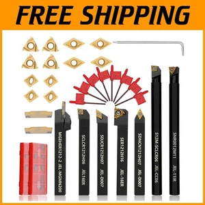 Carbide Inserts Kit 21Pcs 1/2" Shank - Picture 1 of 11