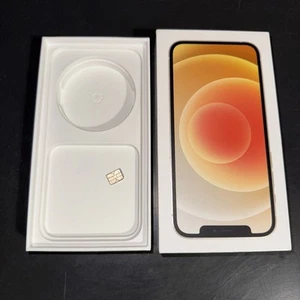 APPLE IPHONE 12 BOX EMPTY BOX NO PHONE SIM CARD? - Photo 1 sur 9