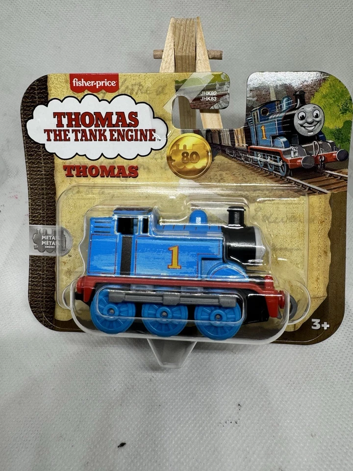 Fisher-Price Thomas The Tank Engine Metal Collection 80th Storybook Train Raro Foto 1 de 4