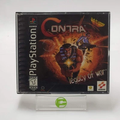 Contra Legacy of War (Sony PlayStation 1 PS1, 1996) - Image 1 of 4