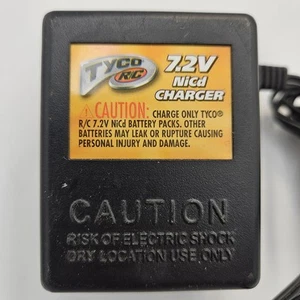 Tyco RC Battery Charger Power Supply Adapter 7.2V NiCd Model C1897 Mattel - Picture 1 of 3