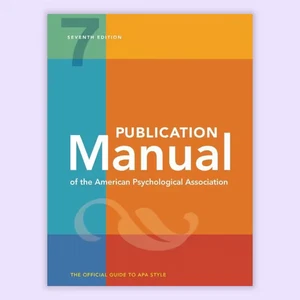 Publikationshandbuch 2020 7. Aufl. of the American Psychological Assoc NEU - Bild 1 von 1