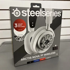New Steelseries Arctis Nova 7P Wireless Headset + Booster Pack Bundle 3 Colors - Picture 1 of 9