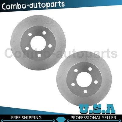 Front Disc Brake Rotors For 1990-1999 Jeep Cherokee 1990-1992 Jeep Comanche - Image 1 of 4