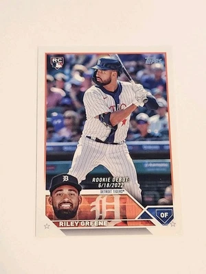 Riley Greene - ROOKIE Debut - Detroit Tigers - 2023 Topps Update - #US298 - Image 1 of 2