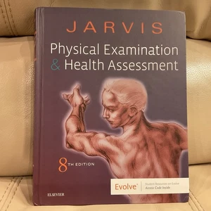 Jarvis Physical Examination & Health Assessment 8th Edition - Picture 1 of 5