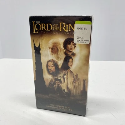 The Lord of the Rings: The Two Towers (VHS, 2003) Elijah Wood - Sealed - Image 1 of 4