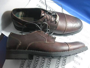 NIB $99 DOCKERS DARIEN EUROPEAN STYLE OXFORD DRESS CASUAL LEATHER SHOES - Picture 1 of 10