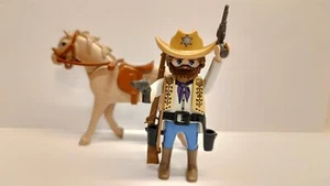 Playmobil Custom Western Sheriff Figur mit Pferd - TOP #1 - Bild 1 von 9