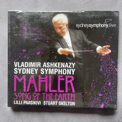 NEW, SEALED CD. VLADIMIR ASHKENAZY SYDNEY SYMPHONY MAHLER CD. SONG OF EARTH - Image 1 of 2