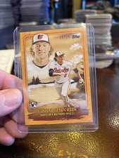 2023 TOPPS X BOB ROSS JOY OF BASEBALL GUNNAR HENDERSON ROY GOLD #/25 ROOKIE CARD