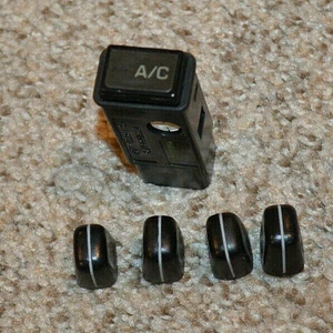 1992 1993 1994 1995 TOYOTA PASEO CLIMATE CONTROL KNOBS AC BUTTON AUTHENTIC OEM - Picture 1 of 3