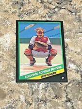 1988 CMC Jeff Kaiser #4 Colorado Springs Sky Sox Minor League Baseball Card
