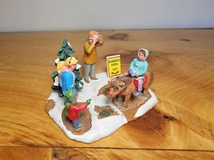 2008 LEMAX Table Accent "Reindeer Rides"  #83689 - Picture 1 of 8