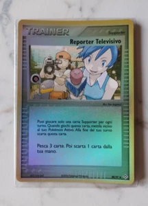 Carta POKEMON REPORTER TELEVISIVO 88/97 REVERSE HOLO trainer - Foto 1 di 7